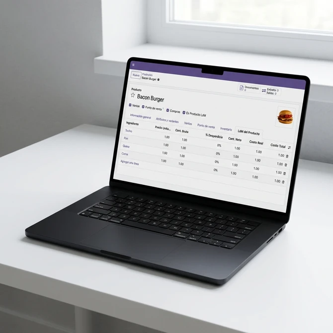 Reporte de Inventario Odoo